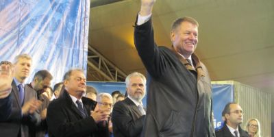 Alegeri prezidentiale 2014. Klaus Iohannis, miting la Cluj. Sunt asteptate mii de persoane din intreg Ardealul