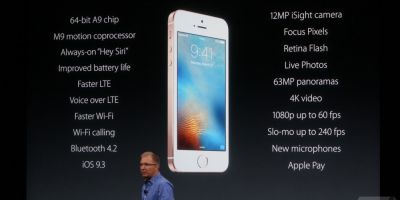 Apple are un nou iPhone: arata ca iPhone 5 si e puternic ca iPhone 6s